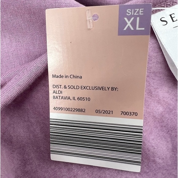 NWT Serra Pink Fleece Lined Summer Tank Dress Size XL Women's - Picture 5 of 5